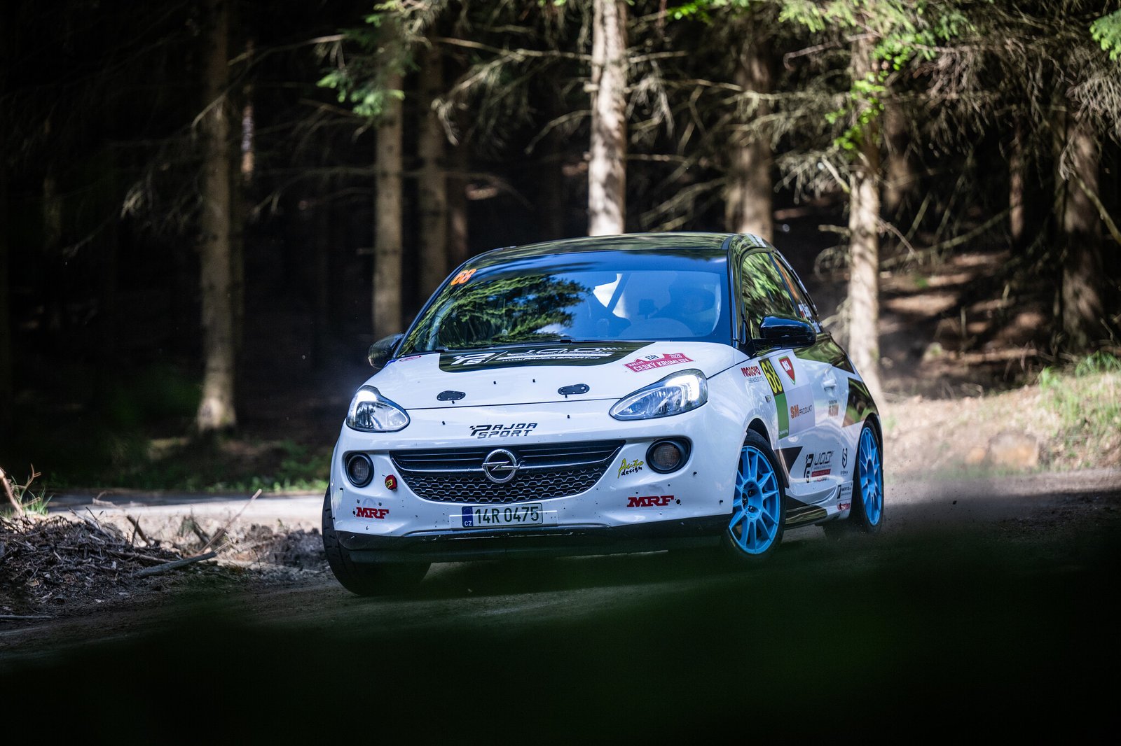 Rallye Český Krumlov v akci