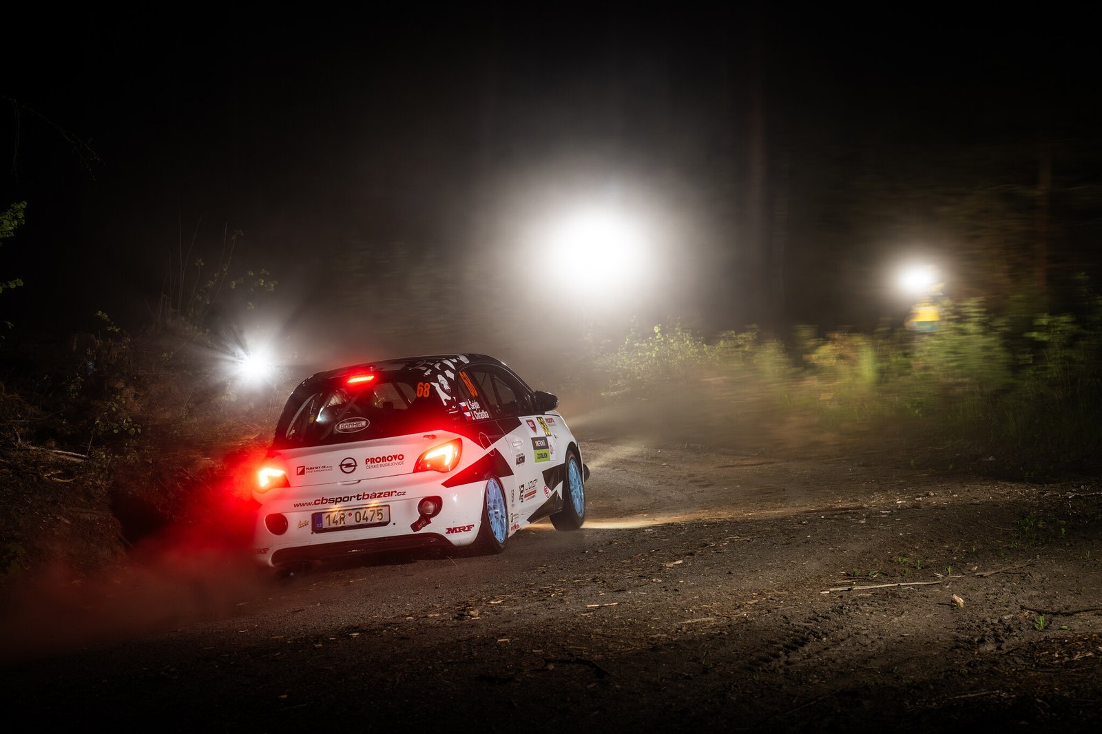 Posádka Šejda – Chrástka na Rallye Český Krumlov