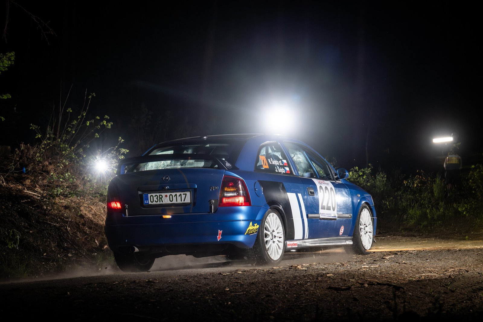 Opel Astra OPC v historické kategorii MČR HA