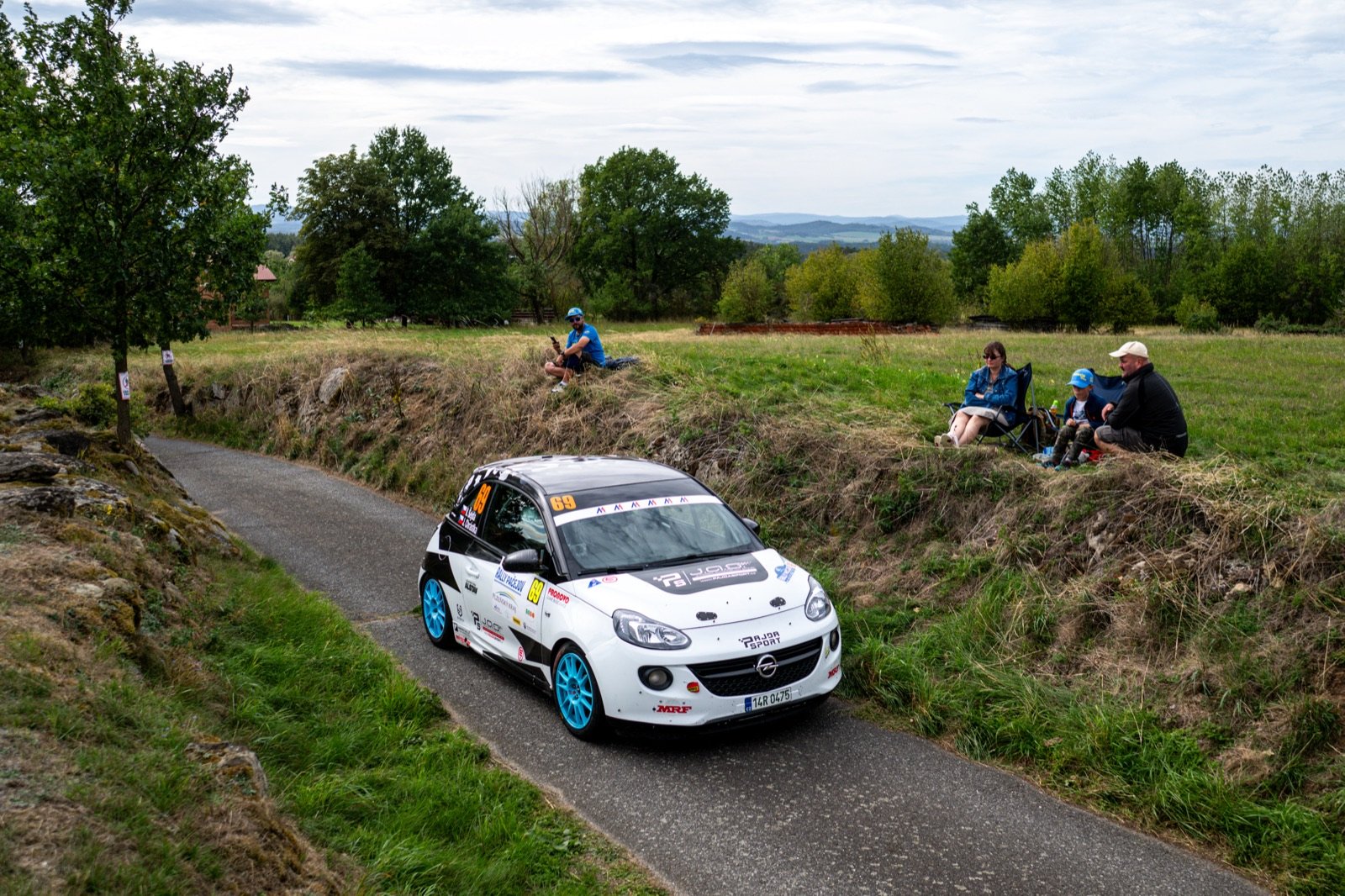 Posádka Václav Šejda – Jakub Chrástka, Opel Adam Cup – Rally Pačejov 2026, foto 3