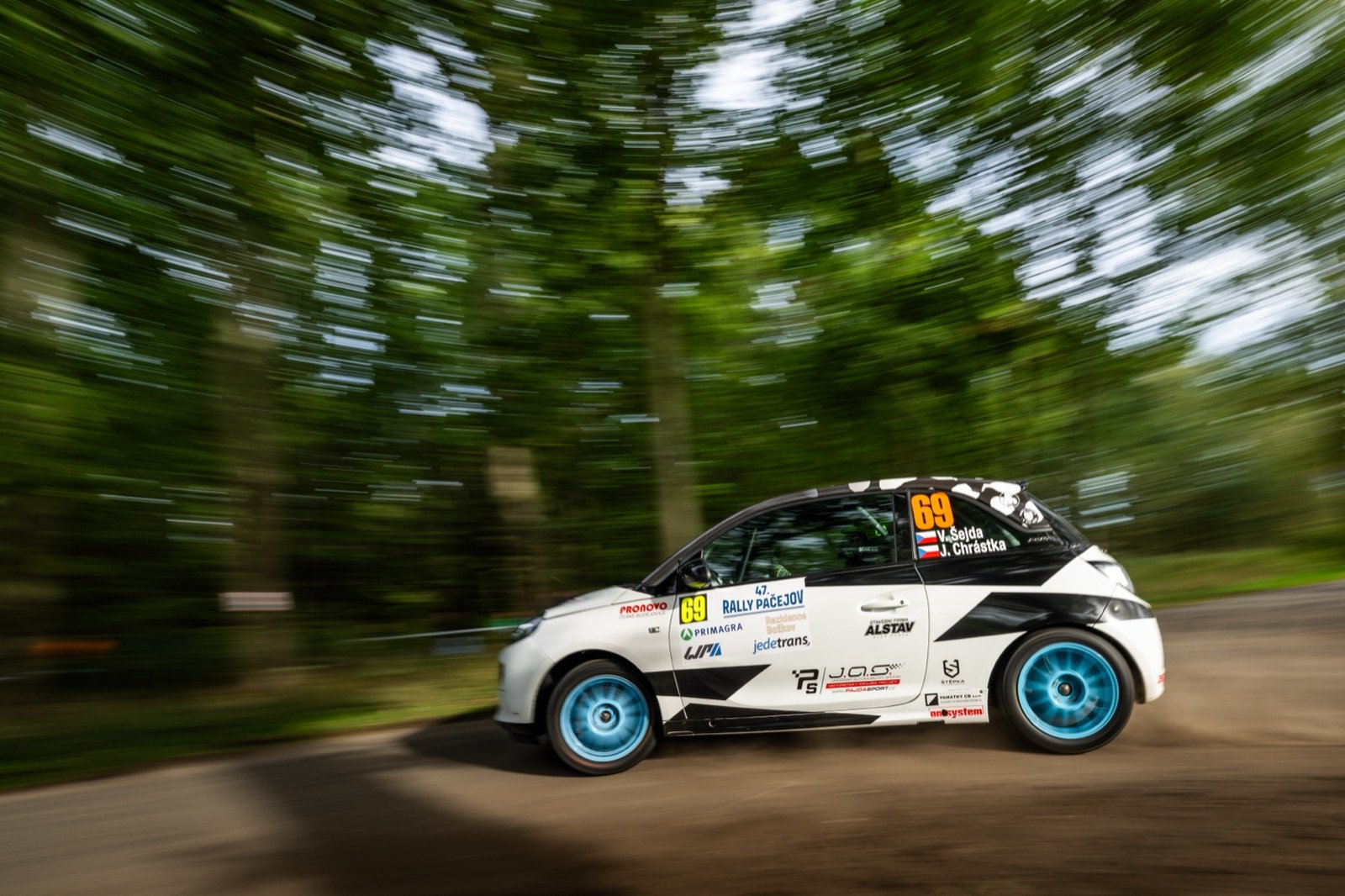 Posádka Václav Šejda – Jakub Chrástka, Opel Adam Cup – Rally Pačejov 2026, foto 18