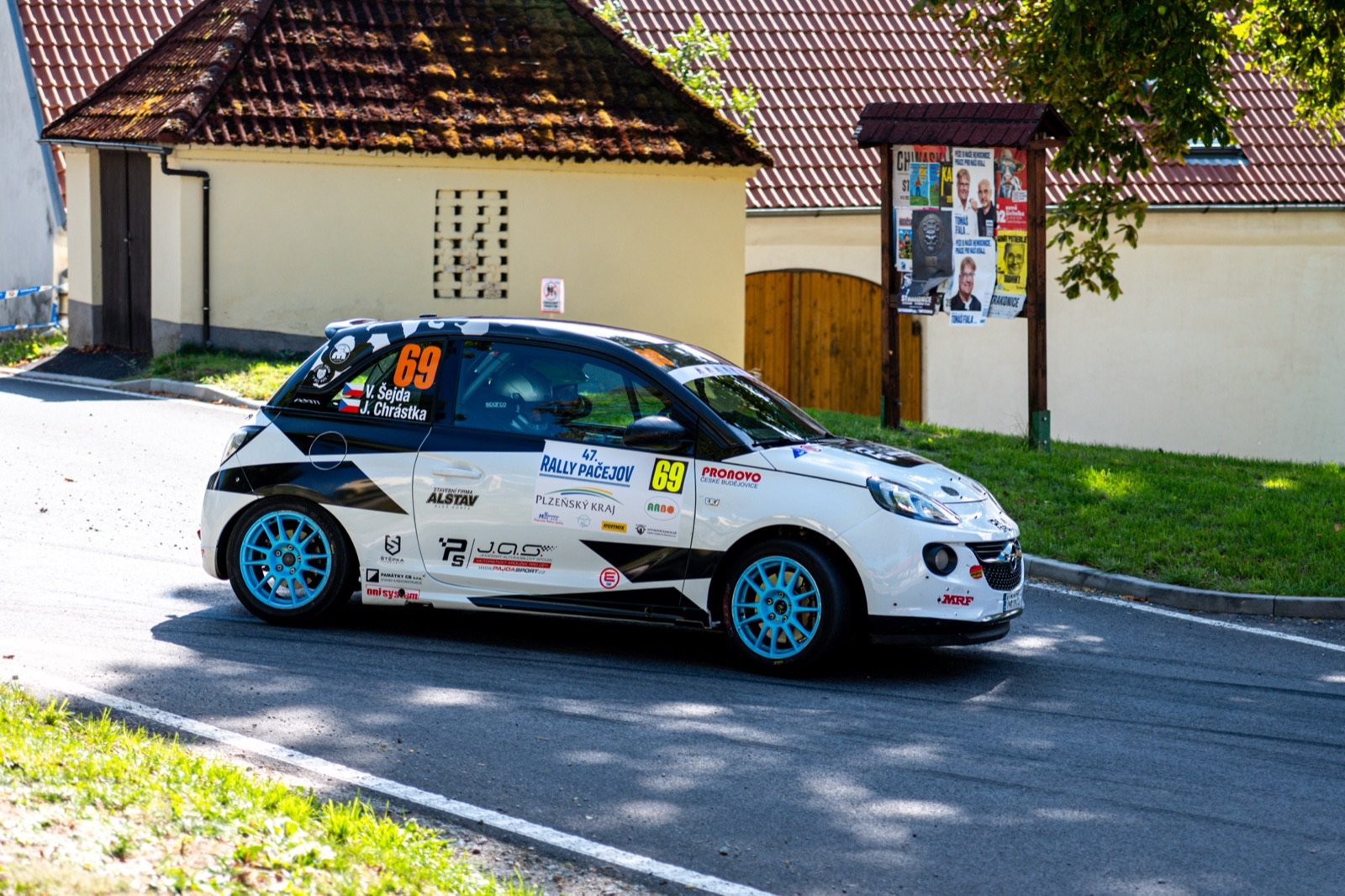 Posádka Václav Šejda – Jakub Chrástka, Opel Adam Cup – Rally Pačejov 2026, foto 52