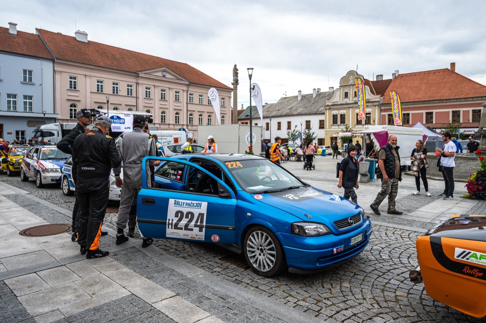 Posádka Václav Šejda st. – Jakub Šejda, Opel Astra OPC – Rally Pačejov 2026, foto 12