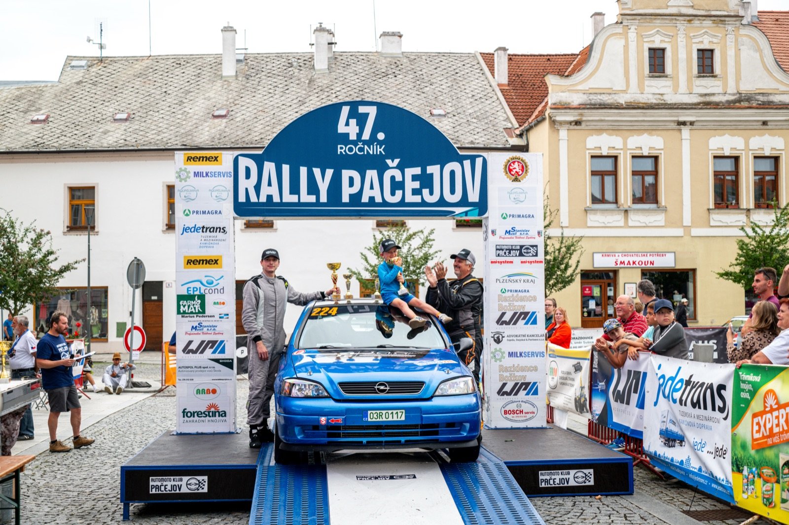 Posádka Václav Šejda st. – Jakub Šejda, Opel Astra OPC – Rally Pačejov 2026, foto 22